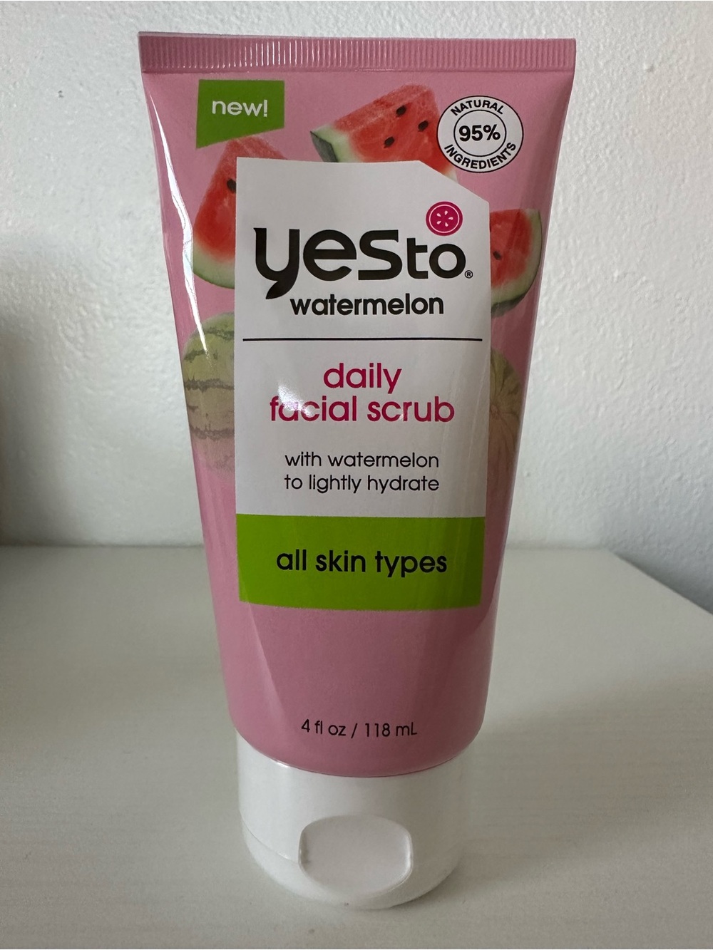 Yes To Watermelon Daily Facial Scrub 118ml New Sealed